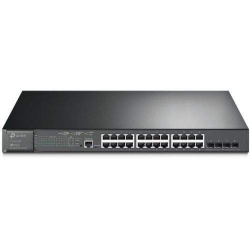 TP-Link 24-portni Gigabit JetStream PoE Switch 4 1G SFP slika 1