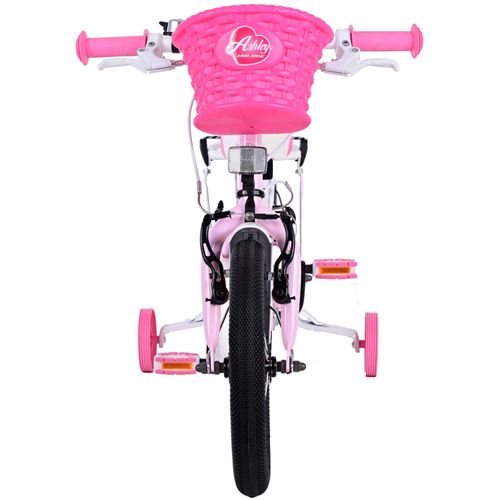 Volare Ashley dječji bicikl 14 inča roza s dvije ručne kočnice slika 7