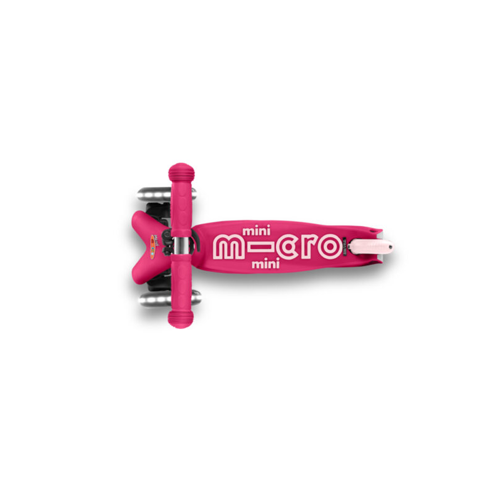 Micro Romobil Mini 3in1 Deluxe Plus LED, Roze slika 4