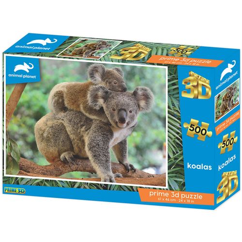 Puzzle 3D – Koale 500 kom 61x46cm animal planet slika 1