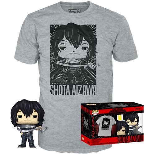 Set figure POP & Tee My Hero Academia Shota Aizawa size L slika 1