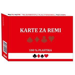Karte za remi plastične 4602