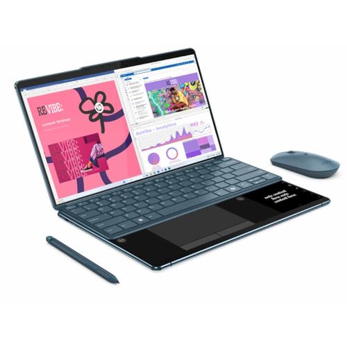 Lenovo Yoga Book 9 13IMU9 Win11 Home/2x13.3" 2.8K OLED Touch/U7-155U/32GB/1TB SSD/petrol slika 4