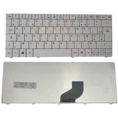 Tastatura za laptop Acer D255 D257 521 532 D270 BELA slika 3