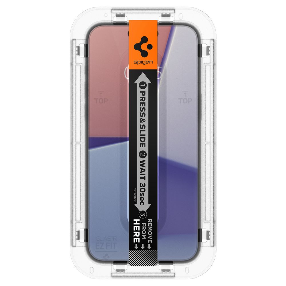 Spigen Glass tR EZ Fit 2 Pack, transparency - iPhone 16/15 slika 4