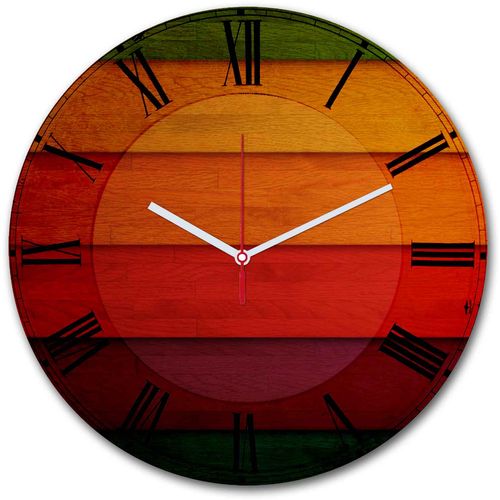 3030MS-034 Multicolor Decorative MDF Clock slika 2