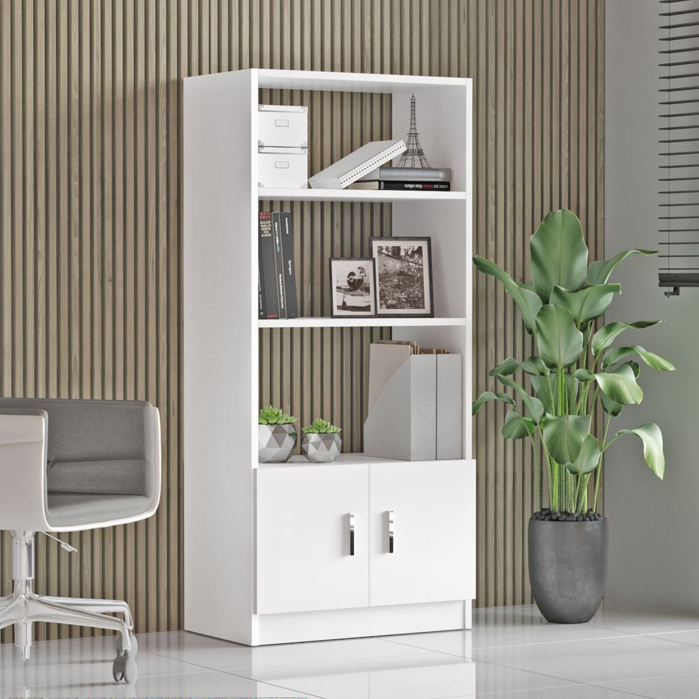 Set Bijelog Namještaja za Ured Vo15-W slika 5