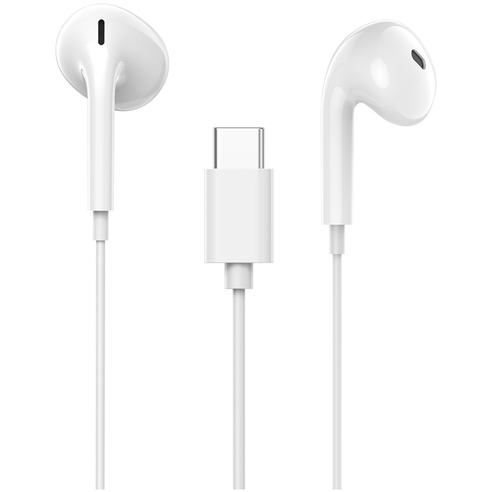 CANYON headphones SEP-6 TYPE-C HiRes sound White slika 1