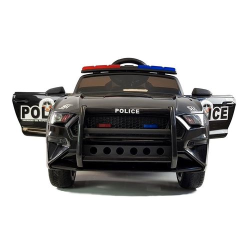 Licencirani BBH-0007 Policija crni - auto na akumulator slika 2