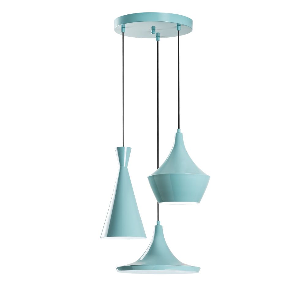 Luster Tom - 3556 - Tirkizni Luster sa Tri Nivoa slika 4
