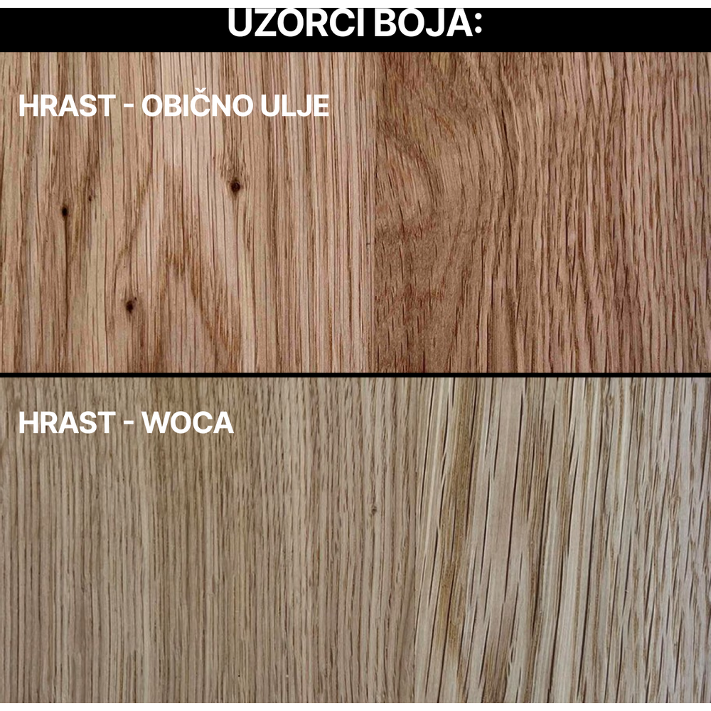 Krevet MALAK 9 200 x 200 cm hrast slika 10