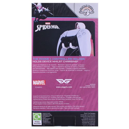 Marvel Spiderman Spider Gwen Figura s Držačem Kabela 20cm slika 5