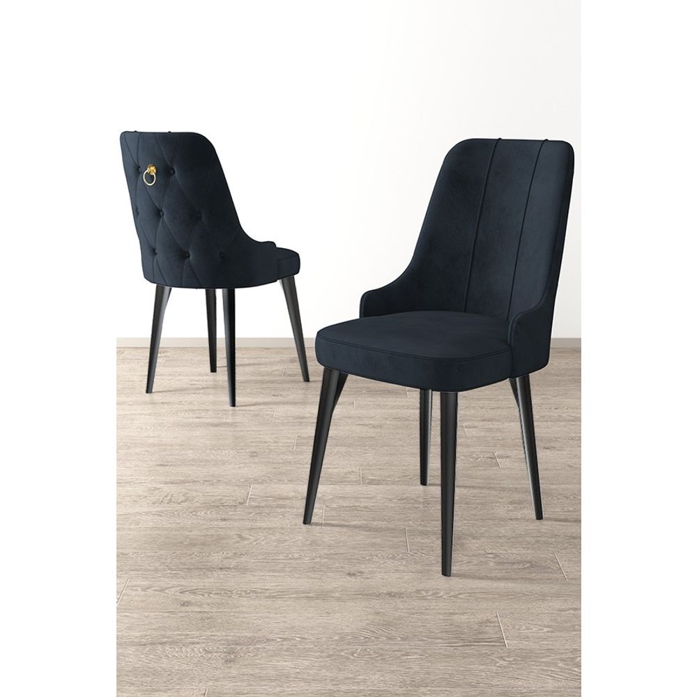 Newa - Crna Stolica Set (4 Komada) slika 1