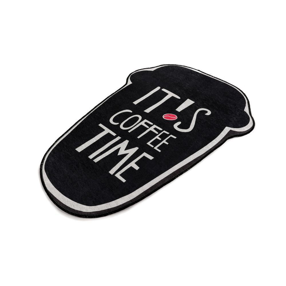 Tanka višebojna staza sa digitalnim printom  Coffee Time  (80 x 120) slika 3