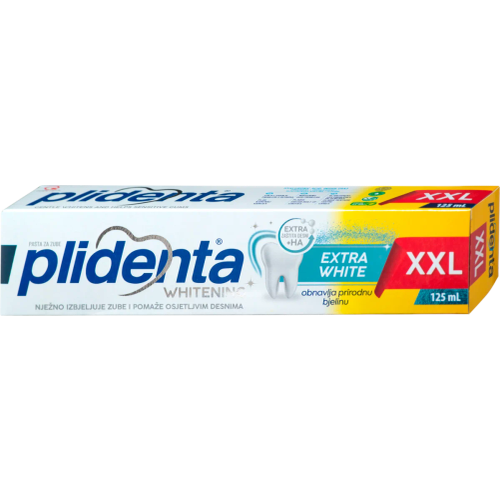 Plidenta zubna pasta Extra White 125 ml slika 1