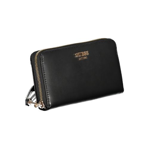 GUESS JEANS WOMEN'S WALLET BLACK slika 3