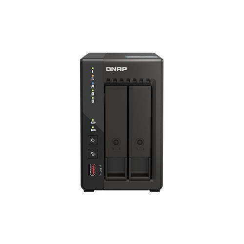 QNAP TS-253E NAS poslužitelj za 2 diska, 8GB RAM, 2.5Gb mreža slika 1