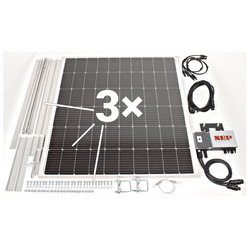 TS Power solarni panel za balkon TS Power PnP 6.0, set, 600W slika 6