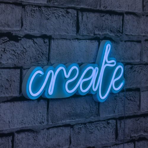 Wallity Ukrasna plastična LED rasvjeta, Create - Blue slika 9