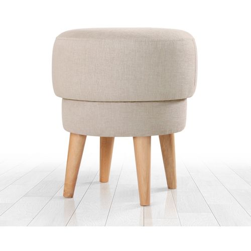 Veccio - Beige Beige Pouffe slika 2