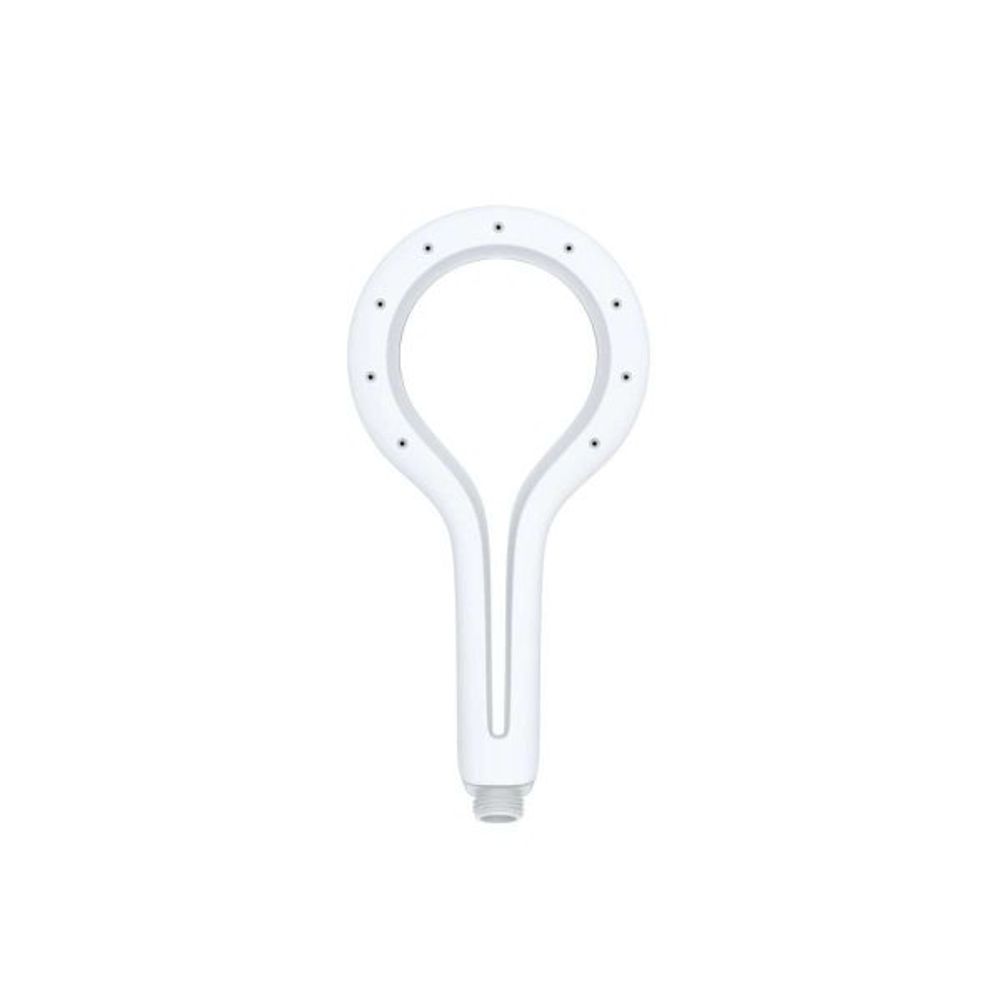 Inter Ceramic tuš ručica, 1 funkcija 11cm abs kromirana/bijela slika 1