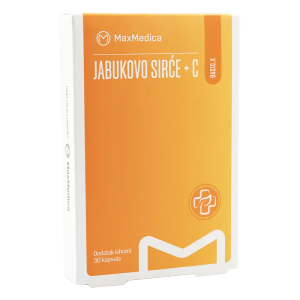 JABUKOVO SIRĆE + C KAPSULE A30 MAXMEDICA