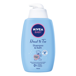 NIVEA Baby šampon i kupka sa pumpicom