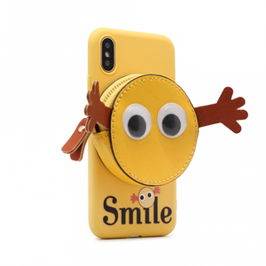 Torbica Smile za iPhone X/XS zuta