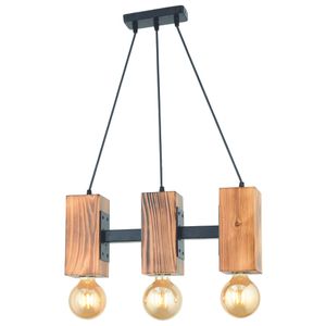 Carina 3Lü Yanık Avize Walnut
Black Chandelier