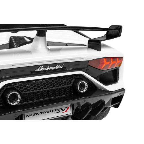 Lamborghini Aventador na akumulator bijeli slika 7
