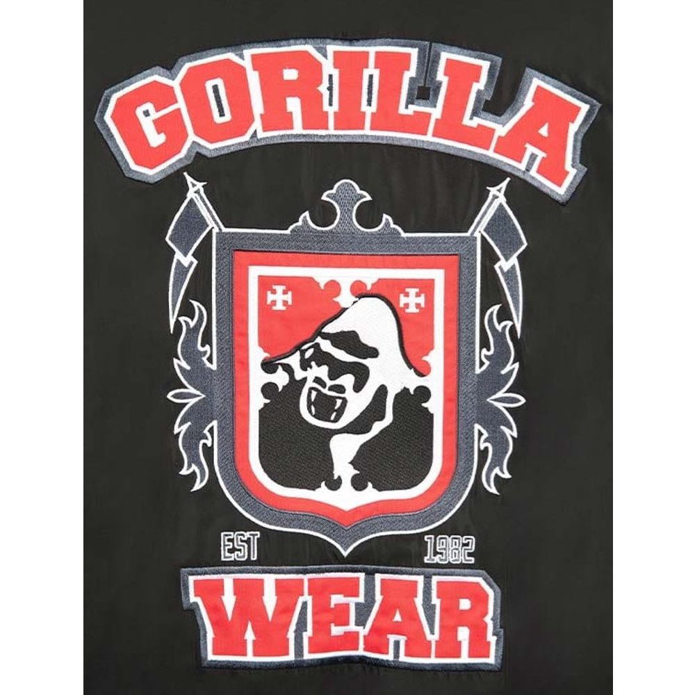 Gorilla Wear COVINGTON Bomber Jakna, Crna slika 8