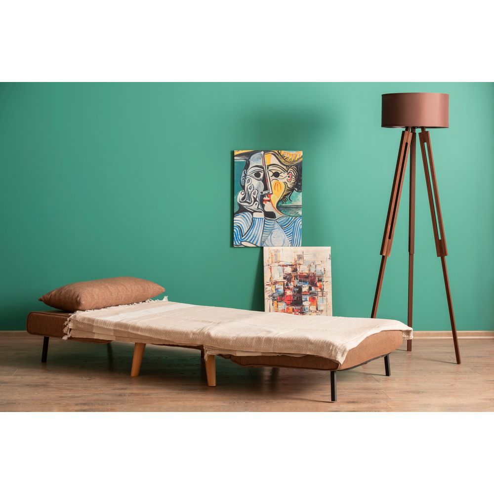 Folde Single - Smeđi Sofa na Razvlačenje za Jednu Osobu slika 5