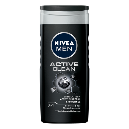 NIVEA Men Active Clean gel za tuširanje 250ml slika 1