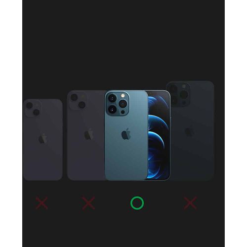 Ringke Fusion X izdržljiva futrola za iPhone 13 Pro crna slika 4