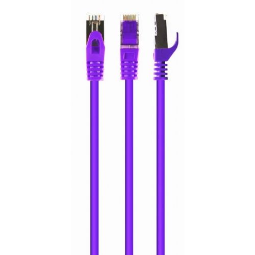 PP6-0.25M/V Gembird Mrezni kabl, CAT6 FTP Patch cord 0.25m purple slika 1