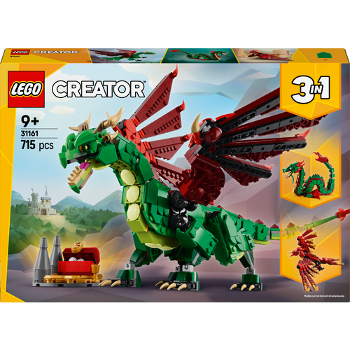 LEGO® CREATOR 31161 Srednjovjekovni zmaj slika 5