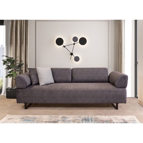 Atelier Del Sofa Infinity with Side Table - Anthracite Anthracite 3-Seat Sofa-Bed slika 1