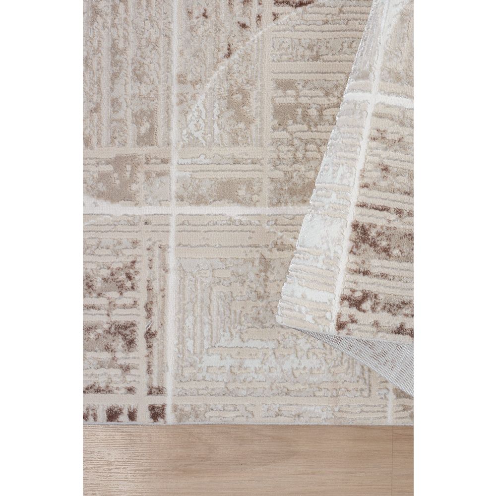Elex 5207 Smeđi Tepih za Hol (100 x 450 cm) slika 4