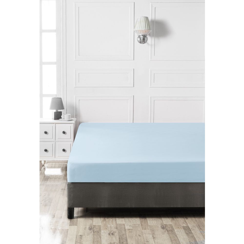 Ranforce Double XL Fitted Sheet - Svijetloplava slika 3