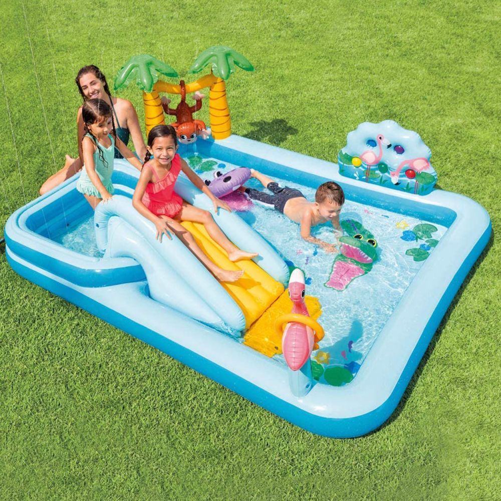 Intex bazen za djecu x Jungle Adventure, uzrast 2+ 244 x 198 x 71 cm slika 2