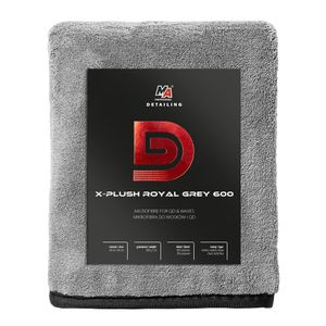 Mikrofiber Krpa za Detaljno Čišćenje X-Plush Siva 600 g/m2 40x60cm