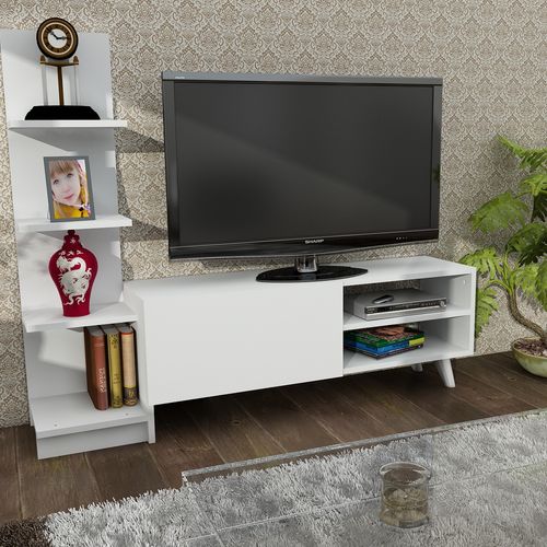 Salvador - White White TV Unit slika 1