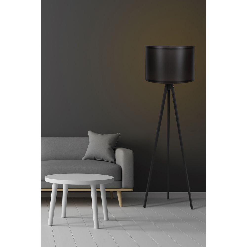 Elegantna Crna Podna Lampa Visine 120 cm slika 1
