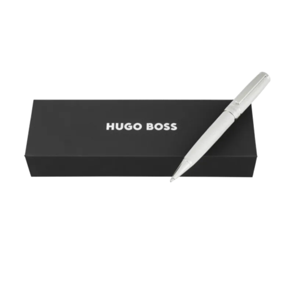 Hugo Boss hemijska olovka Totem HSY5764B, hrom slika 3
