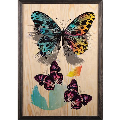 Wallity Drvena uokvirena slika, Butterfly Dream slika 2