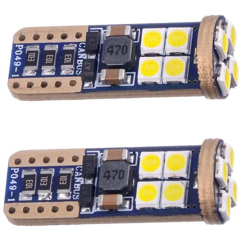 AutoSystem Sijalica LED 12V T10 12SMD CANBUS bijela - 2 kom.  slika 1