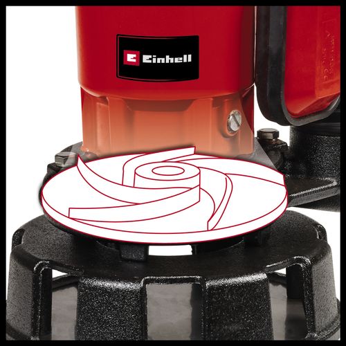 EINHELL GE-DP 900 Cut, potopna pumpa s noževima za nečistu vodu  slika 4