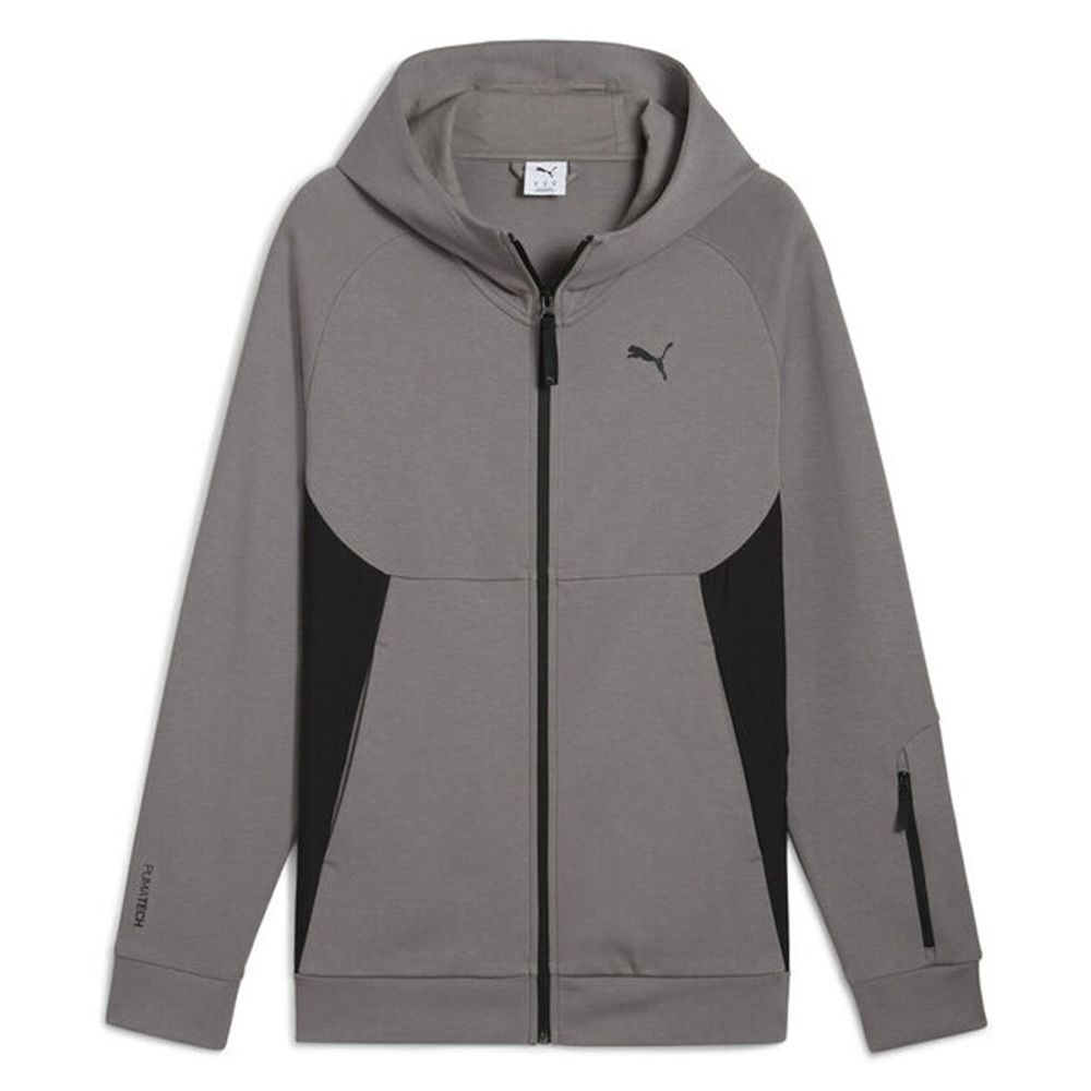 Puma Muški duks na kopčanje sa kapuljačom Pumatech Full‑Zip Hoodie DK slika 1