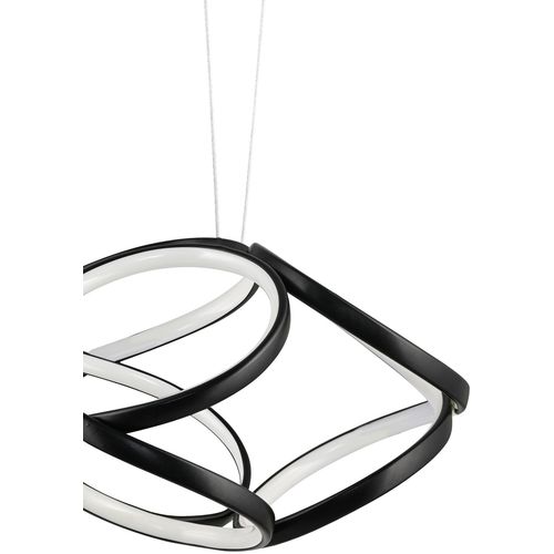 Apeiro - Black, White Light Black Chandelier slika 7