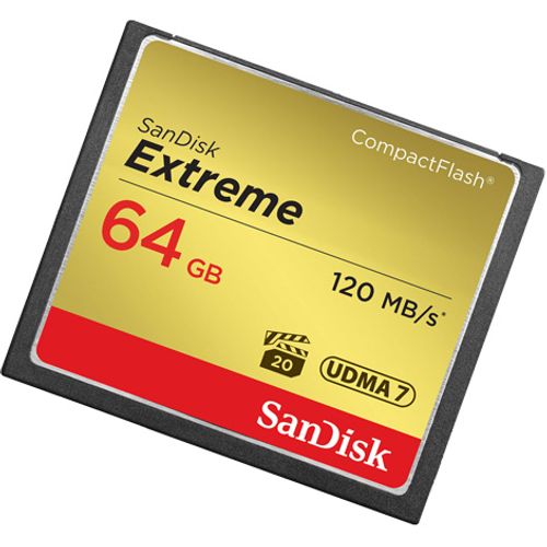 SanDisk CF 64GB Extreme 120MB/s, 85Mb/s UDMA7 slika 2